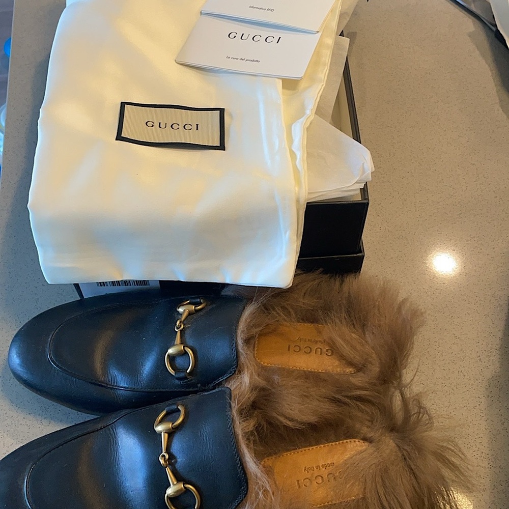 Gucci slipper WOMEN'S PRINCETOWN 37.5